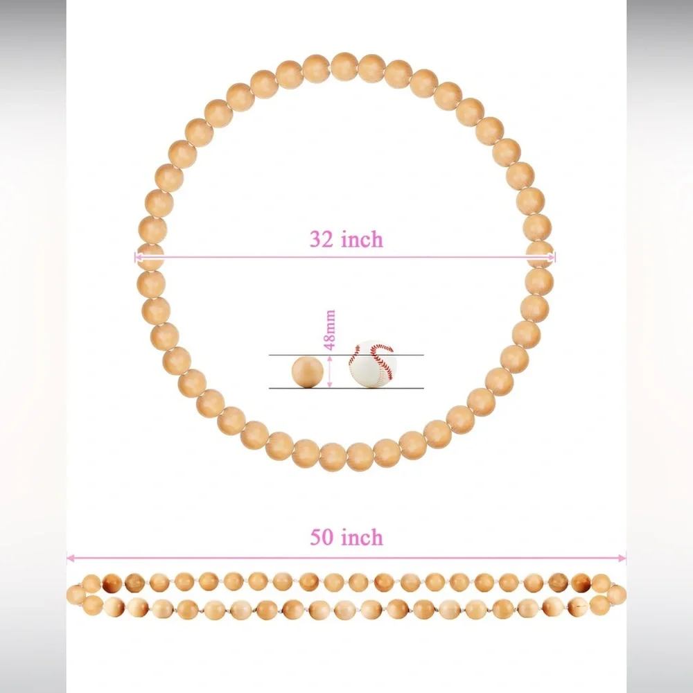 Wooden Weighted Hula Hoop new for weight loss